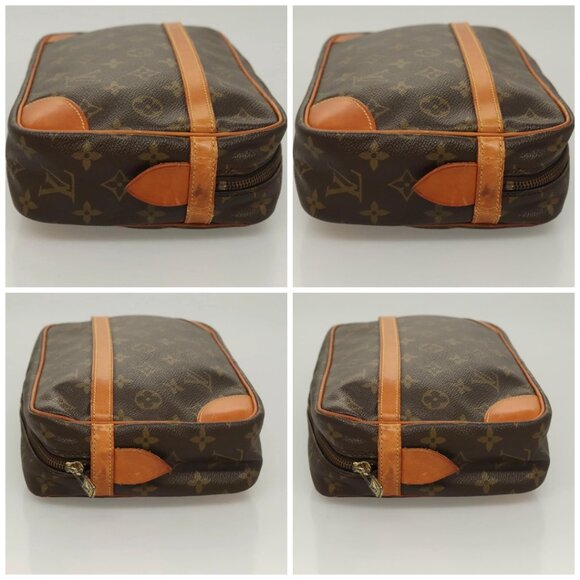 LOUIS VUITTON Monogram Compiegne 28 Clutch Bag M51845 LV Auth 128343 - Picture 16 of 16